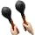 Maracas de percusión  con carcasas de plástico ABS y mangos de madera