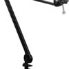 Rode RODECaster Pro II - Consola de estudio de producción de audio integrada, paquete con 2 brazos de transmisión, 4 micrófonos de audio de torniquete, auriculares, soporte de micrófono, cable XLR, tarjeta SD de 64 GB