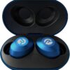 Auriculares inalámbricos Raycon E25 con Bluetooth y micrófono para uso diario, auriculares Bluetooth intrauditivos con sonido estéreo, 24 horas de reproducción, realmente inalámbricos, azul mate