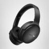 Bose QuietComfort Auriculares - Auriculares inalámbricos Bluetooth, cancelación activa de ruido supraaurales y micrófono, carga USB-C, graves profundos, hasta 24 horas de tiempo de reproducción, negro