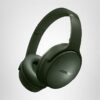 Bose QuietComfort Auriculares - Auriculares inalámbricos Bluetooth, cancelación activa de ruido supraaurales y micrófono, carga USB-C, graves profundos, hasta 24 horas de tiempo de reproducción, negro
