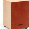 VEVOR Cajon  de percusión de madera ligera de abedul  para principiantes y profesionales, 12 x 12 x 17 pulgadas