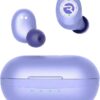 Auriculares inalámbricos Raycon E25 con Bluetooth y micrófono para uso diario, auriculares Bluetooth intrauditivos con sonido estéreo, 24 horas de reproducción, realmente inalámbricos, azul mate