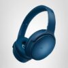 Bose QuietComfort Auriculares - Auriculares inalámbricos Bluetooth, cancelación activa de ruido supraaurales y micrófono, carga USB-C, graves profundos, hasta 24 horas de tiempo de reproducción, negro