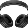 Bose QuietComfort Auriculares - Auriculares inalámbricos Bluetooth, cancelación activa de ruido supraaurales y micrófono, carga USB-C, graves profundos, hasta 24 horas de tiempo de reproducción, negro