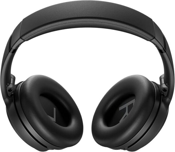Bose QuietComfort Auriculares - Auriculares inalámbricos Bluetooth, cancelación activa de ruido supraaurales y micrófono, carga USB-C, graves profundos, hasta 24 horas de tiempo de reproducción, negro