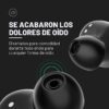 Auriculares inalámbricos Raycon E25 con Bluetooth y micrófono para uso diario, auriculares Bluetooth intrauditivos con sonido estéreo, 24 horas de reproducción, realmente inalámbricos, azul mate