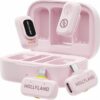 Micrófono inalámbrico Hollyland Lark A1 para iPhone 17/16/15 y Android, 48kHz/24-bit, cancelación inteligente de ruido de 3 niveles, micrófono mini magnético para YouTube, Podcast, Vlogging (Negro