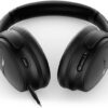 Bose QuietComfort Auriculares - Auriculares inalámbricos Bluetooth, cancelación activa de ruido supraaurales y micrófono, carga USB-C, graves profundos, hasta 24 horas de tiempo de reproducción, negro