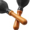 Maracas de percusión  con carcasas de plástico ABS y mangos de madera