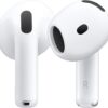 61iBtxCUabL._AC_SX522_ Apple AirPods 4 auriculares inalámbricos, auriculares Bluetooth, audio espacial personalizado, resistente al sudor y al agua, estuche de carga USB-C, chip H2, hasta 30 horas de duración de batería
