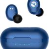 Auriculares inalámbricos Raycon E25 con Bluetooth y micrófono para uso diario, auriculares Bluetooth intrauditivos con sonido estéreo, 24 horas de reproducción, realmente inalámbricos, azul mate