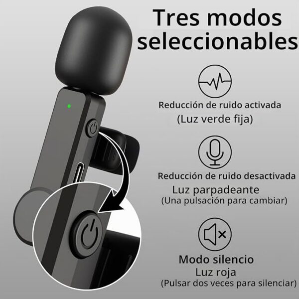 710IvVSx-HL._AC_SX679_ Wireless Mini Microphone for iPhone PC, USB Type C Lavalier Lapel Mic