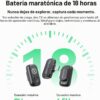 Micrófono inalámbrico Hollyland Lark A1 para iPhone 17/16/15 y Android, 48kHz/24-bit, cancelación inteligente de ruido de 3 niveles, micrófono mini magnético para YouTube, Podcast, Vlogging (Negro