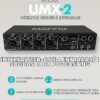 Movo Paquete de equipos de podcast para 4 personas - Interfaz de audio USB de 4 canales, 4 micrófonos dinámicos CastMic, 4 brazos Boom - Kit completo de grabación
