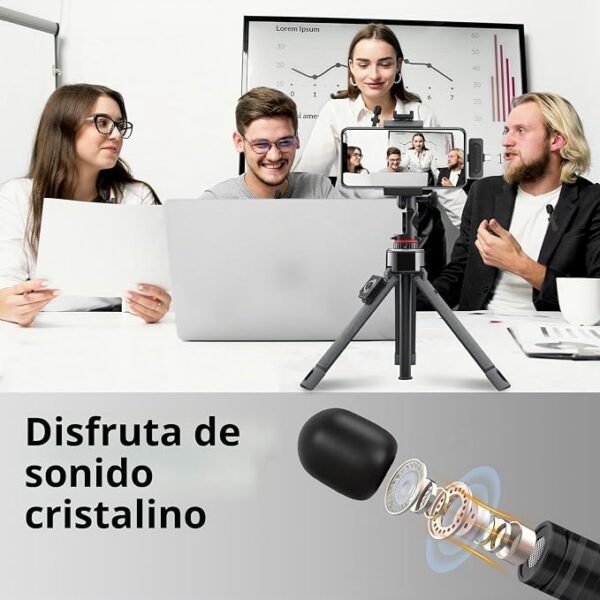 71Ww0o7fEsL._AC_SX679_ Wireless Mini Microphone for iPhone PC, USB Type C Lavalier Lapel Mic