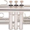 Jean Paul TR-430S - Trompeta intermedia Bb, bañada en plata