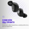 Auriculares inalámbricos Raycon E25 con Bluetooth y micrófono para uso diario, auriculares Bluetooth intrauditivos con sonido estéreo, 24 horas de reproducción, realmente inalámbricos, azul mate