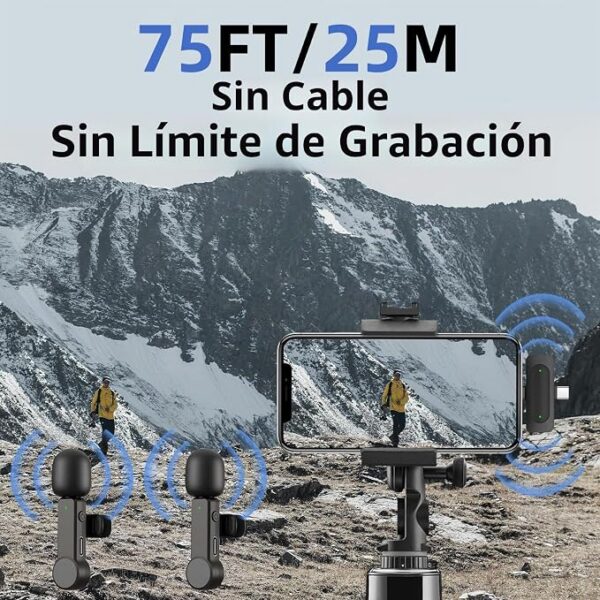 817cWJARvdL._AC_SX679_ Wireless Mini Microphone for iPhone PC, USB Type C Lavalier Lapel Mic
