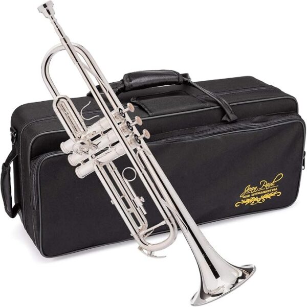 Jean Paul TR-430S - Trompeta intermedia Bb, bañada en plata
