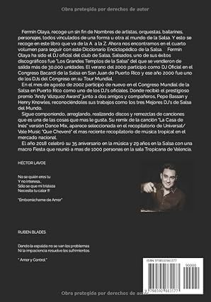 N, Ñ, O, P ¡Salsa!: Diccionario Enciclopédico de la Salsa vol.5 (Spanish Edition)