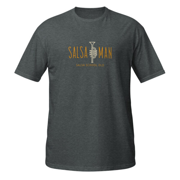 unisex-basic-softstyle-t-shirt-dark-heather-front-6a9e4c4b769c4.jpg Camiseta Salsa Man